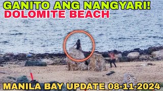 DOLOMITE BEACH MANILA BAY UPDATE TODAY 08112024 [upl. by Bussy]