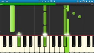 Red  Pieces on Piano tutorial [upl. by Mozelle698]