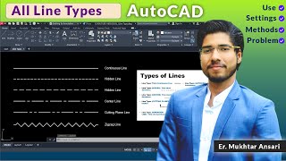 How to Draw Hidden Line Dotted Line Center Line in AutoCAD  Hidden Line Problems [upl. by Twum105]