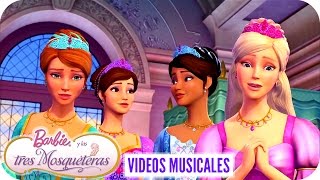 Todas Para Una  Video Musical Versión Película  Barbie™ y las tres mosqueteras [upl. by Akkim]