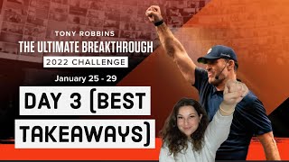 Tony Robbins Ultimate Breakthrough Challenge 2022  Day 3 [upl. by Boykins955]