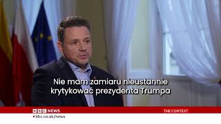 Rafał Trzaskowski Wywiad dla BBC News w rocznicę rosyjskiej agresji w Ukrainie [upl. by Marchal]