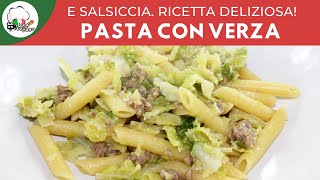 Pasta verza e salsiccia  FoodVlogger [upl. by Wessling]