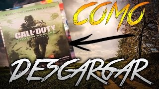 COMO DESCARGAR Y JUGAR YA COD 4 REMASTERED [upl. by Yeslek]