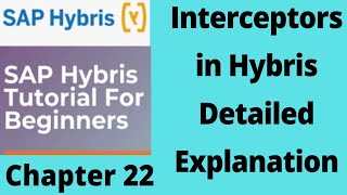 hybris interceptor  interceptors in hybris  hybris  sap hybris tutorial for beginnersPart22 [upl. by Atews]