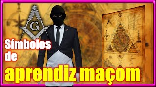 Símbolos usado por um aprendiz maçom [upl. by Kcirdde]