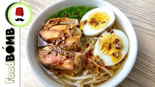 149 Japanse Ramen Noedelsoep Maken  How To Make Easy Ramen  Foodbomb [upl. by Kris]