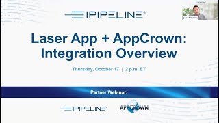 Laser App  AppCrown Integration Overview Webinar [upl. by Aken366]