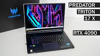 5400 Gaming BEAST  Unboxing Predator Triton 17 X Gaming Laptop with RTX 4090 [upl. by Batish631]