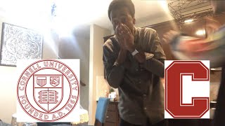 COLLEGE DECISION REACTION 2021IVY LEAGUE Cornell ED [upl. by Rehpoitsirhc]