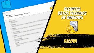 DESCUBRE como RECUPERAR archivos de disco duro FORMATEADO en windows con Recuva [upl. by Nohshan]