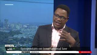 Symposium on international law  In conversation with Khayelihle Khumalo [upl. by Haymes]