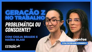 27 GERAÇÃO Z no mercado de TRABALHO problemática ou consciente  Dois Pontos [upl. by Rotkiv]