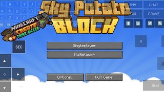 Pojavlauncher for Android  Sky Potato Block Modpacks 1182  Minecraft java  Minecraft mods [upl. by Evetta]