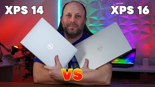 Dell XPS 14 vs 16 Comparison  Size vs Power [upl. by Plante]