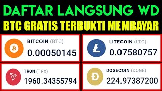 BARU NEMU  HIGH PAYING BITCOIN FAUCET DAFTAR LANGSUNG WD  BITCOIN NEWS [upl. by Etra644]