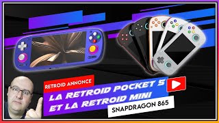 Retroid pocket 5 et retroid mini pocket prix et specs dévoilé [upl. by Chien]