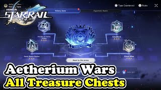 Honkai Star Rail Aetherium Wars All Chest Locations Chests [upl. by Aenea842]