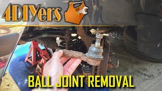 How to Break a Ball Joint Free  4 Different Ways [upl. by Anelrats364]