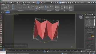 Folding 01 Folding based on surfaces in 3ds max [upl. by Iraj]