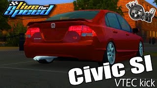 Live For Speed  Honda Civic SI chipado VTEC kick G27 [upl. by Camm]