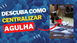 Descubra como centralizar a barra da agulha da máquina de costura doméstica [upl. by Par]