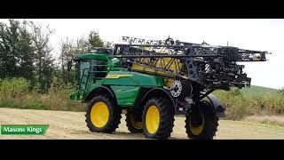 The New John Deere 340M Sprayer  Masons Kings [upl. by Ninaj120]