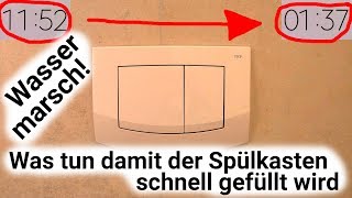 Geberit Spülkasten Demontage und Reinigung der Bauteile Entkalkung [upl. by Atirak]