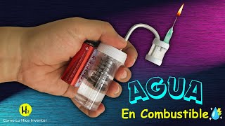 Cómo Hacer Un Mini Generador de HIDRÓGENO Casero⚡ Convierte AGUA en Combustible😲 [upl. by Viscardi]