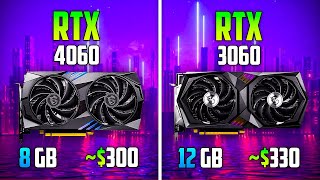 RTX 4060 Vs 3060  Nvidia is Evolving but Backwards [upl. by Jezrdna370]