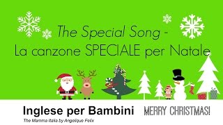 La canzone SPECIALE per NATALE  Inglese per bambini [upl. by Gannie]