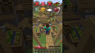 Which Block Survive Fall Damage in Minecraft shorts meme memes [upl. by Baler]