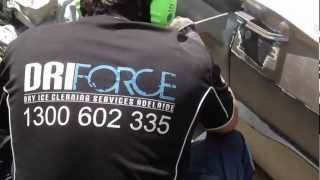 Car Paint Striping  Driforce Dry Ice Blasting [upl. by Let]