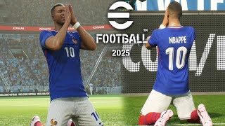 eFootball 2025  Découverte Gameplay FR [upl. by Nahtaoj]