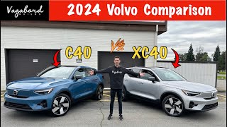 Which one should you buy 2024 Volvo C40 vs XC40 [upl. by Kameko621]