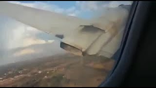 VIDEO Final moments of fatal plane crash caught on camera by passenger [upl. by Naihs933]