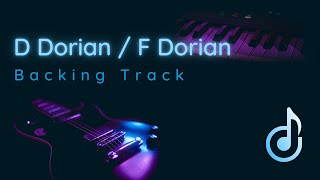 D Dorian  F Dorian backing track for guitar  Smooth Emotions [upl. by Lesoj977]