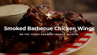 Smoked Barbecue Chicken Wings [upl. by Jillane]