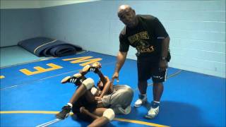 Wrestling Training  How to Spladle From the Mat [upl. by Aiyekal927]