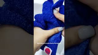 Easy to 🧼 best exfoliating gloves ever [upl. by Htebaras]