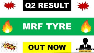 MRF Q2 Results 2024  MRF Results Today  MRF Results  MRF Share Latest News  MRF share  MRF [upl. by Aedrahs]