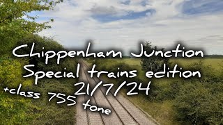 Chippenham junction special edition 755 tone 21724 [upl. by Ahsenyl728]