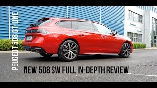 Peugeot 508 SW review  508 GTLine Station Wagon indepth [upl. by O'Doneven955]