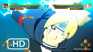 Boruto Time Skip vs Momoshiki Gameplay  Naruto Storm Connections Mod PC UHD 4K60FPS [upl. by Ylluz54]