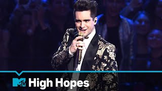 Panic At The Disco Perform quotHigh Hopesquot  MTV VMA  Live Performance [upl. by Ardeid]