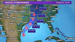 LIVE RADAR Tracking Hurricane Francine [upl. by Seuqramed]