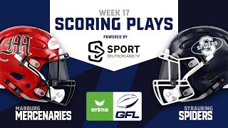 Marburg Mercenaries  Straubing Spiders  Highlights  ERIMA GFL 17 Woche  SDTV Football [upl. by Meingolda]