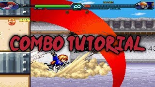 Bleach Vs Naruto 32  Kenshin Himura Combo Tutorial [upl. by Gavriella]