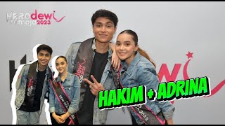 Hakim Pernah Ada CRUSH Dekat Adrina  Hero Dewi Remaja 2023 [upl. by Callum]