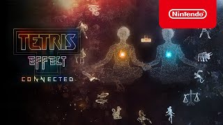 Tetris Effect Connected  Launch Trailer  Nintendo Switch [upl. by Ylnevaeh]